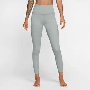 Nike Leggings Women's Size Large, Dri-Fit Yoga Pants High Rise Gray